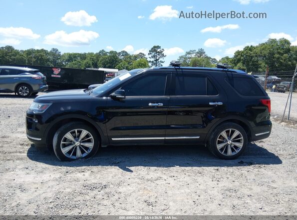 1FM5K8F82KGB11067 2019 FORD EXPLORER Black Widok wnętrza 360 stopni