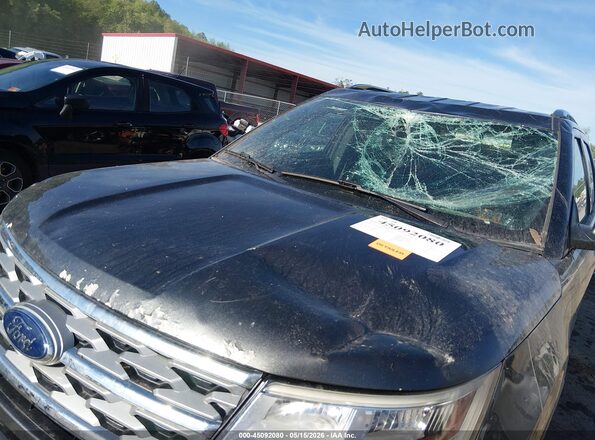 1FM5K8F82KGB16236 2019 FORD EXPLORER Gray წინა ხედი