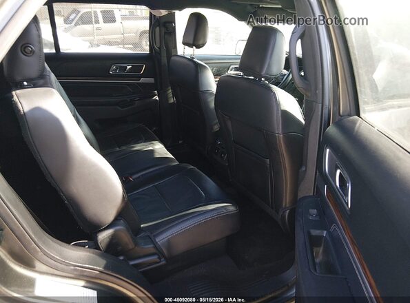 1FM5K8F82KGB16236 2019 FORD EXPLORER Gray VIN კოდის სტიკერის ხედი