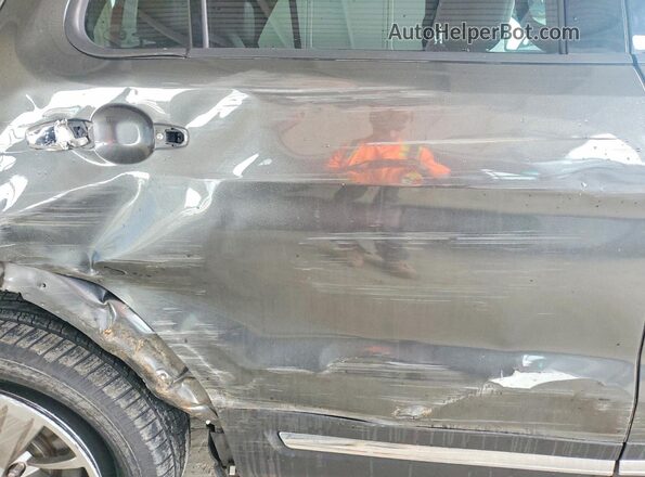1FM5K8F83JGA82385 2018 FORD FORD EXPLORER Gray Вид задньої частини салону