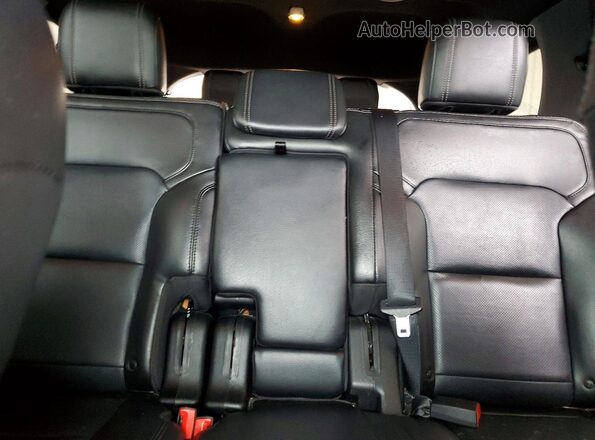 1FM5K8F83JGA82385 2018 FORD FORD EXPLORER Gray Вид задніх сидінь