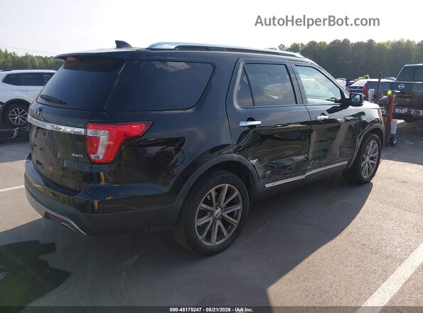 1FM5K8F85HGE42881 2017 FORD EXPLORER Black 