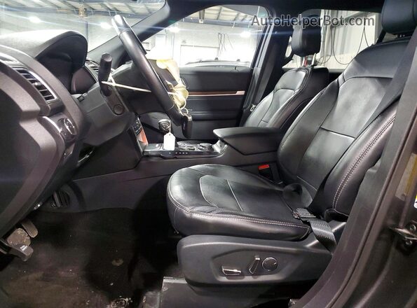 1FM5K8F85JGC93748 2018 FORD EXPLORER Серый 