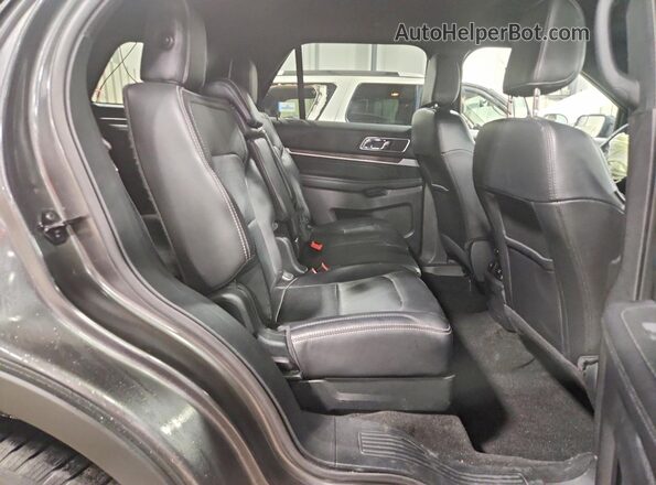 1FM5K8F85JGC93748 2018 FORD EXPLORER Серый 