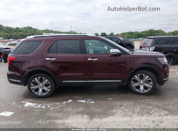 1FM5K8F85KGA38146 2019 FORD FORD EXPLORER Red 