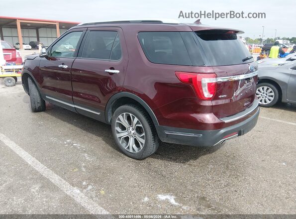 1FM5K8F85KGA38146 2019 FORD FORD EXPLORER Red 