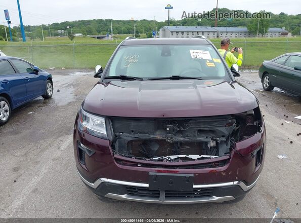 1FM5K8F85KGA38146 2019 FORD FORD EXPLORER Red 