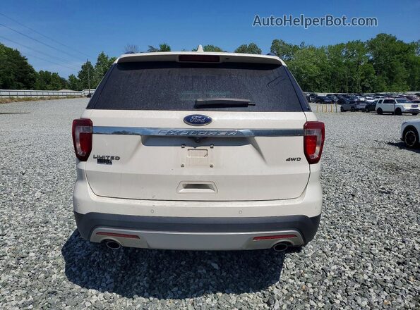 1FM5K8F86GGA06281 2016 FORD EXPLORER White Հետևի տեսք