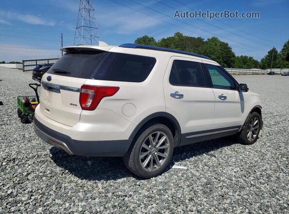 1FM5K8F86GGA06281 2016 FORD EXPLORER White Հետևի աջ