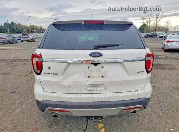 1FM5K8F86GGA18933 2016 FORD FORD EXPLORER Белый Вид сзади