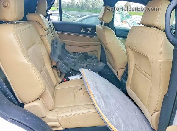 1FM5K8F86GGA18933 2016 FORD FORD EXPLORER Белый Вид задних сидений