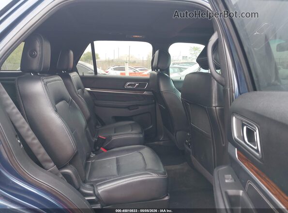 1FM5K8F86GGC83206 2016 FORD FORD EXPLORER Dark Blue Vista de la etiqueta del VIN