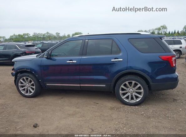 1FM5K8F86GGC83206 2016 FORD FORD EXPLORER Dark Blue 