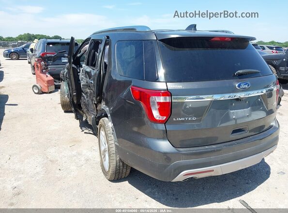 1FM5K8F86HGD17260 2017 FORD EXPLORER Brown Trasero izquierdo