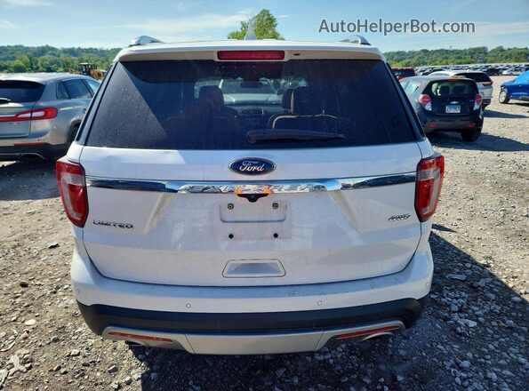 1FM5K8F86HGD87521 2017 FORD EXPLORER White 