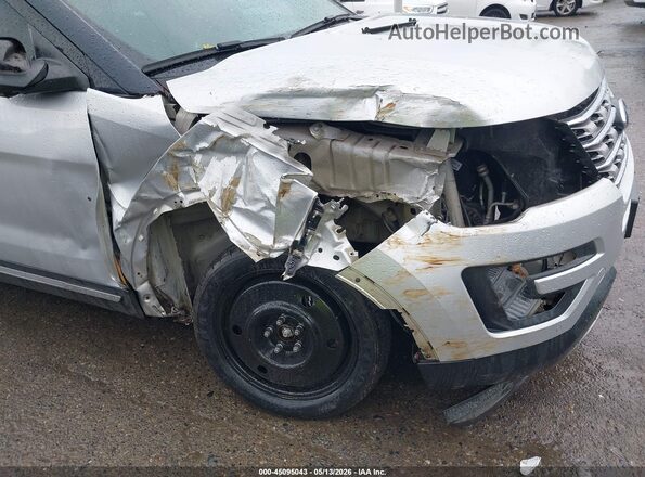 1FM5K8F88GGA18755 2016 FORD EXPLORER Silver Вид спереду