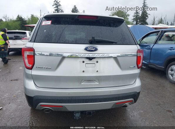1FM5K8F88GGA18755 2016 FORD EXPLORER Silver 