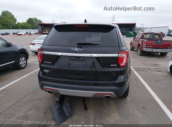 1FM5K8F88HGE33303 2017 FORD EXPLORER Black 