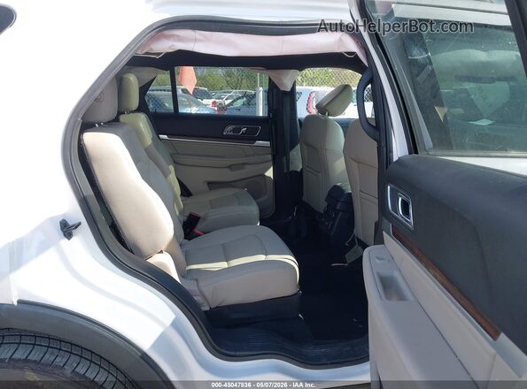 1FM5K8F88JGC61151 2018 FORD FORD EXPLORER White Вид наклейки з VIN-кодом