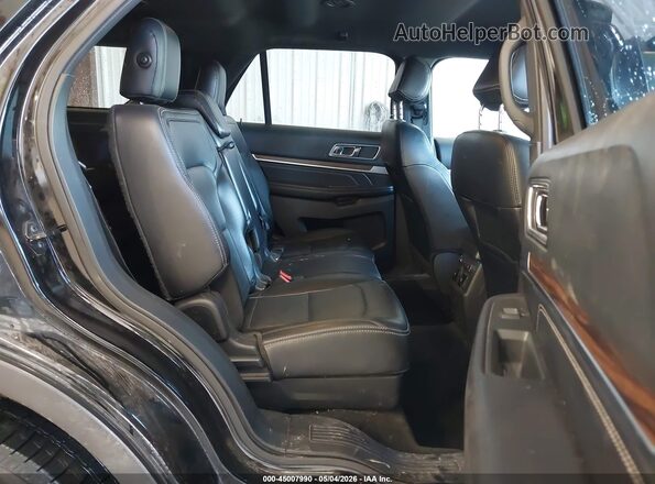 1FM5K8F89HGC23759 2017 FORD FORD EXPLORER Black VIN კოდის სტიკერის ხედი