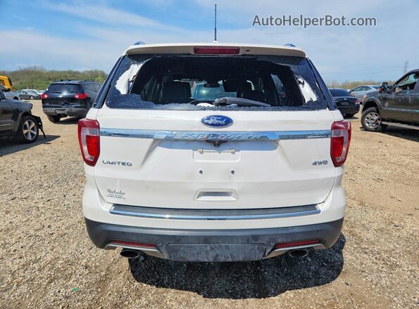 1FM5K8F89JGC66049 2018 FORD EXPLORER Белый 