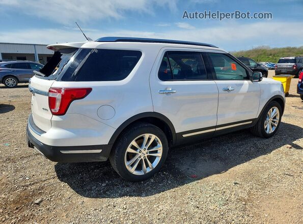 1FM5K8F89JGC66049 2018 FORD EXPLORER Белый 