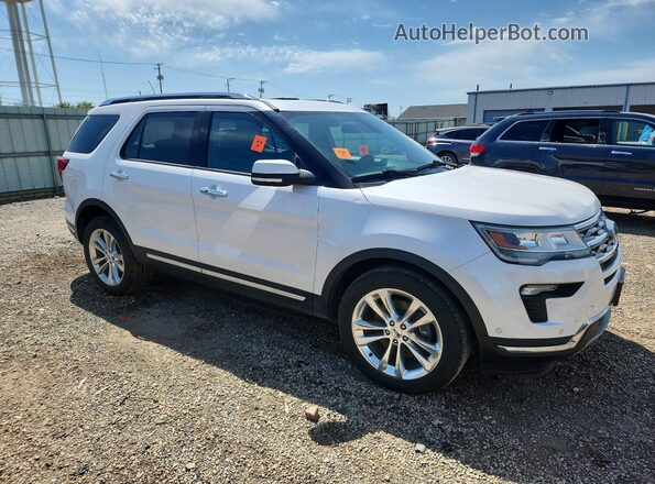 1FM5K8F89JGC66049 2018 FORD EXPLORER Белый 