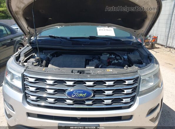 1FM5K8F8XGGC46577 2016 FORD EXPLORER Silver Вид ззаду