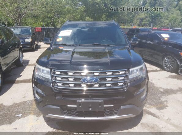 1FM5K8F8XHGD87327 2017 FORD FORD EXPLORER Black Widok z przodu