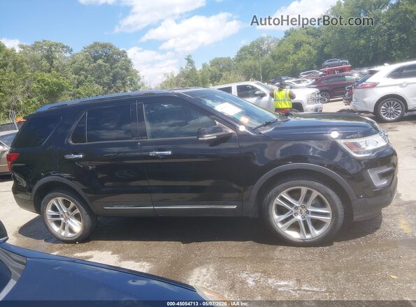 1FM5K8F8XHGD87327 2017 FORD FORD EXPLORER Black Widok wnętrza z tyłu