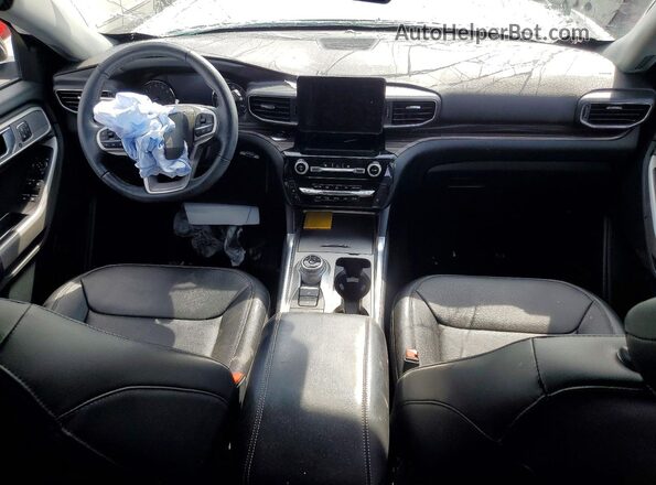 1FM5K8FW5NNA09423 2022 FORD EXPLORER White Vista del salpicadero