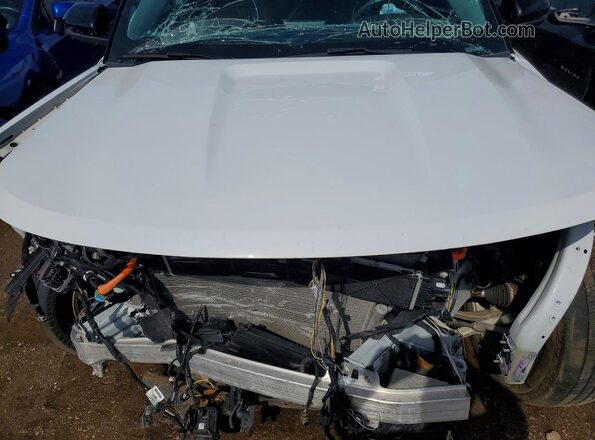 1FM5K8FW5NNA09423 2022 FORD EXPLORER White Vista interior trasera