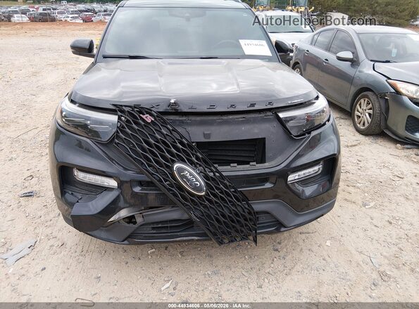1FM5K8GC1LGA76459 2020 FORD FORD EXPLORER Black Դիմացի տեսք