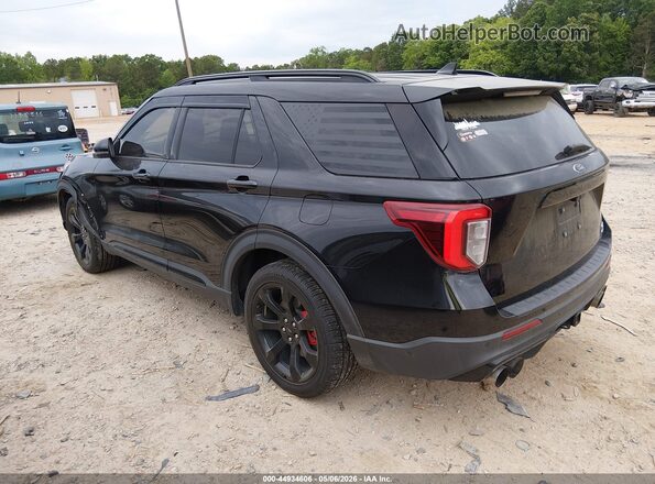 1FM5K8GC1LGA76459 2020 FORD FORD EXPLORER Black Հետևի ձախ