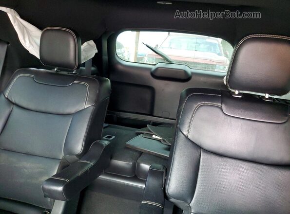 1FM5K8GC2LGA77314 2020 FORD EXPLORER Red Հետևի նստատեղերի տեսք