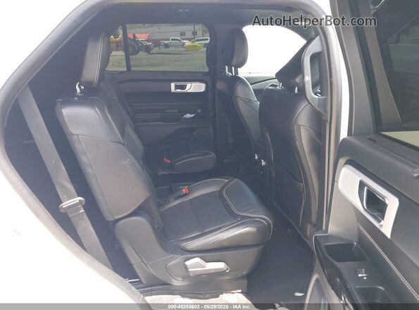 1FM5K8GC2MGA95877 2021 FORD EXPLORER White VIN sticker view