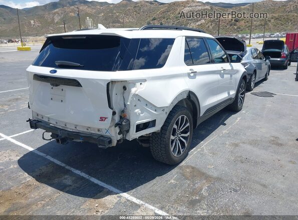 1FM5K8GC2MGA95877 2021 FORD EXPLORER White Rear right
