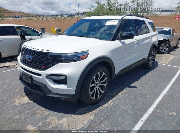 1FM5K8GC2MGA95877 2021 FORD EXPLORER White Front left