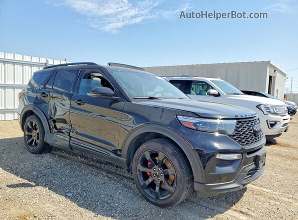 1FM5K8GC2NGA89580 2022 FORD FORD EXPLORER Black Առջևի աջ