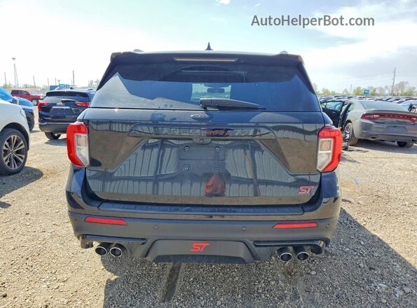 1FM5K8GC2NGA89580 2022 FORD FORD EXPLORER Black Հետևի տեսք