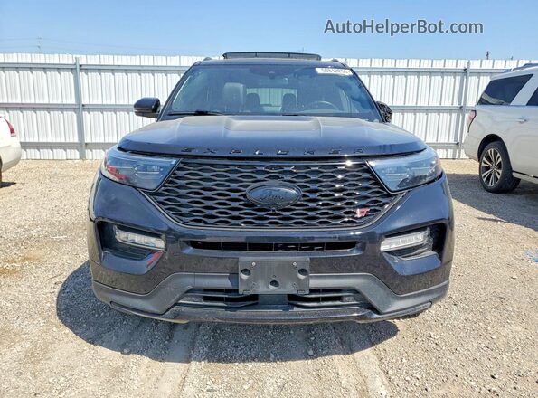 1FM5K8GC2NGA89580 2022 FORD FORD EXPLORER Black Դիմացի տեսք