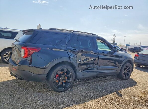 1FM5K8GC2NGA89580 2022 FORD FORD EXPLORER Black Հետևի աջ