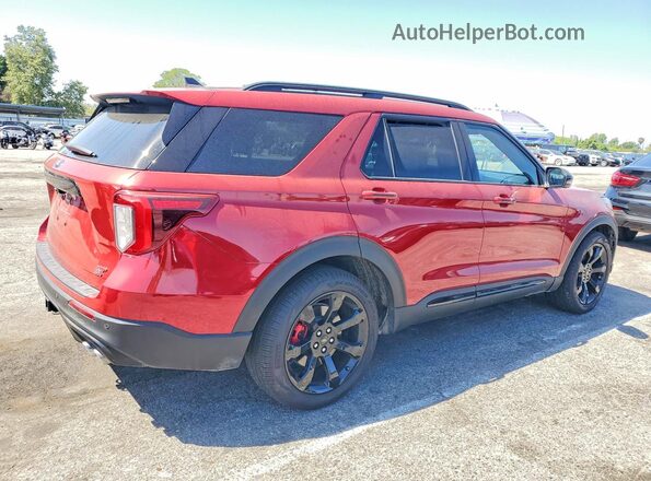 1FM5K8GC2PGA75536 2023 FORD EXPLORER Red 