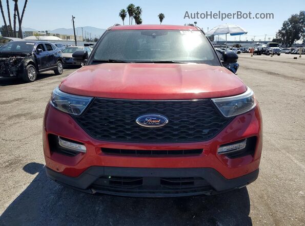 1FM5K8GC2PGA75536 2023 FORD EXPLORER Red 