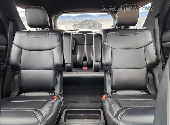 1FM5K8GC4LGA07488 2020 FORD EXPLORER Blue Widok tylnych siedzeń