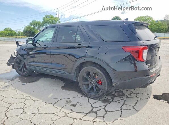 1FM5K8GC4NGC45747 2022 FORD EXPLORER Черный Задняя левая четверть