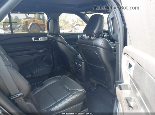 1FM5K8GC5LGC77698 2020 FORD FORD EXPLORER Black Vista de la etiqueta del VIN