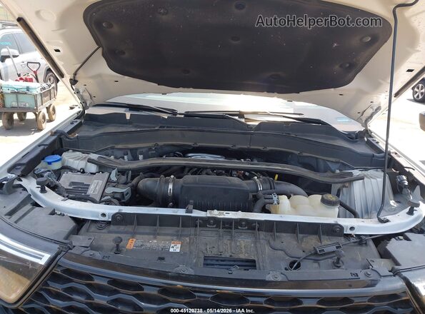 1FM5K8GC5MGA40226 2021 FORD EXPLORER White Vista trasera
