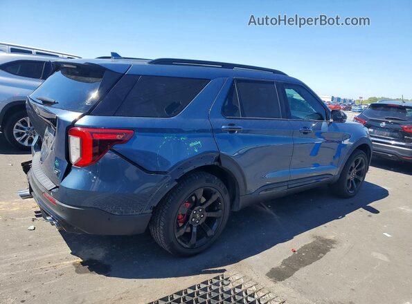 1FM5K8GC6LGB46487 2020 FORD FORD EXPLORER Blue 
