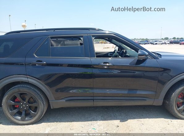 1FM5K8GC7LGB04099 2020 FORD EXPLORER Черный Вид задней части салона